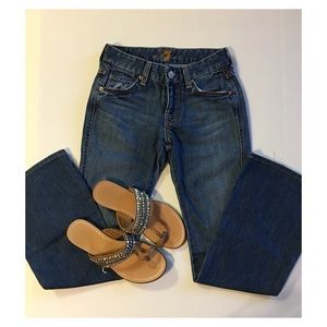 7 for all mankind jeans size 24